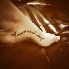 12 Tattoos ideas | footprints in the sand tattoo, poem tattoo, foot tattoos