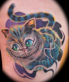 16 Cheshire cat w/ mad hatter hat tattoo ideas | wonderland tattoo, disney  tattoos, alice and wonderland tattoos