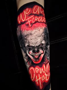 8 Pennywise tattoo ideas | pennywise tattoo, horror tattoo, clown tattoo
