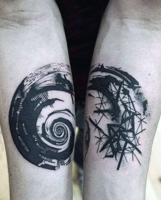 60 Fibonacci Tattoo Designs for Men