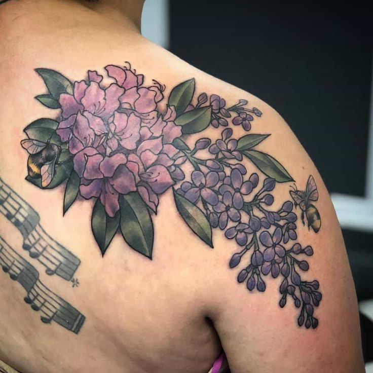 41 Pretty Lilac Tattoo Ideas
