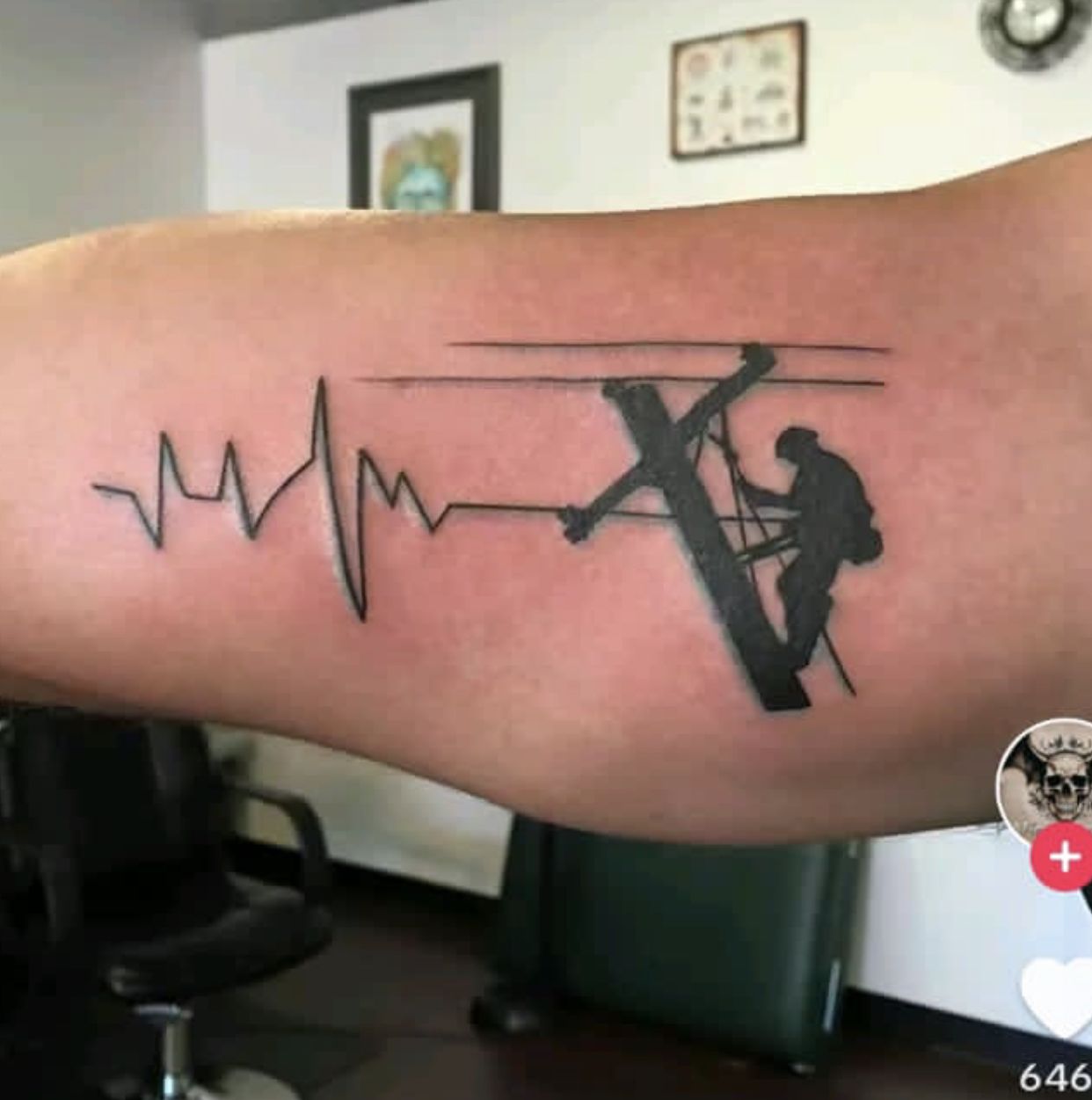 50 Awesome Lineman Tattoos for Men