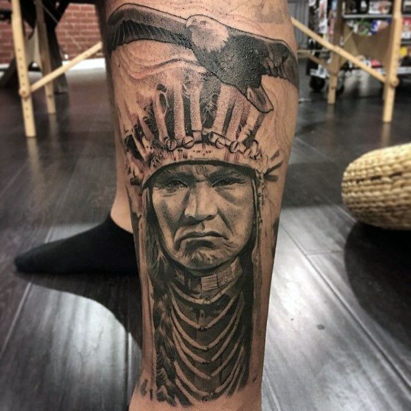 100 Native American Tattoos for Men