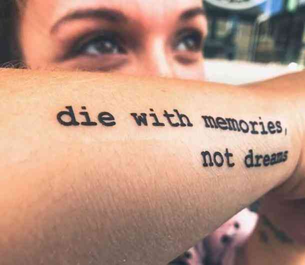 48 Best Inspirational Quotes For Motivational Tattoo Ideas With Meaning