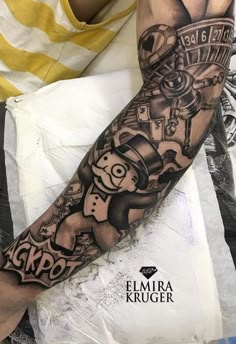50 Casino tattoo ideas | casino tattoo, sleeve tattoos, card tattoo