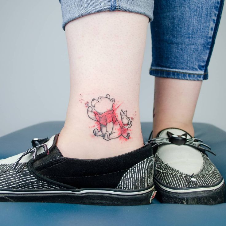 Winnie the Pooh Tattoo Ideas Symbolizing Friendship