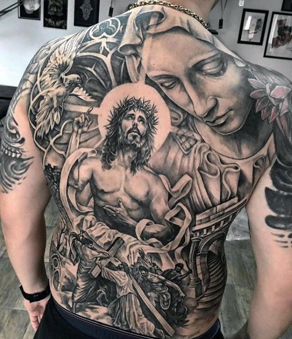 53 Amazing Catholic Tattoos for Men