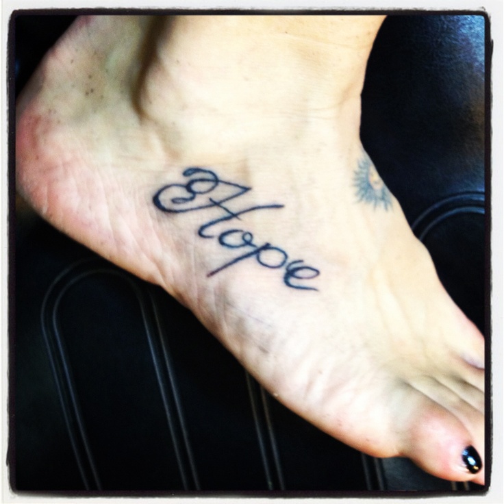 Fresh Hope tattoo