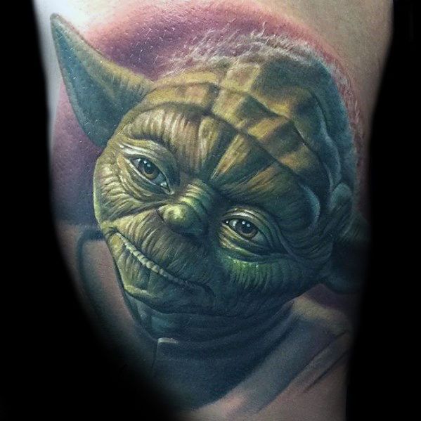 60 Cool Yoda Tattoo Designs for Men