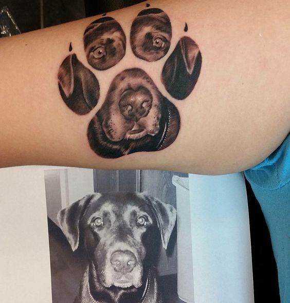 33 Lovely Dog Tattoo Ideas For Dog Lovers