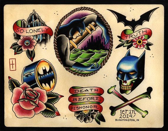 180+ Cool Batman Tattoos (2024) DC Marvel Superheroes Designs