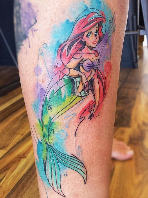 15 Simple and Traditional Mermaid Tattoo Designs!