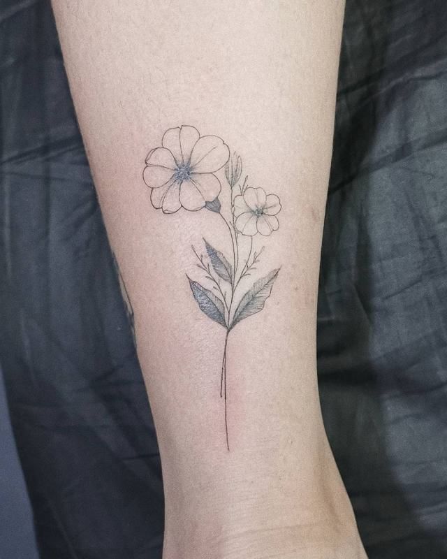 100+ Pretty Birth Flower Tattoos And Their Symbolic Meaning