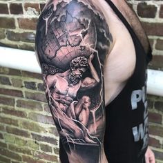 10 Atlas tattoo ideas in 2025 | atlas tattoo, greek tattoos, mythology  tattoos