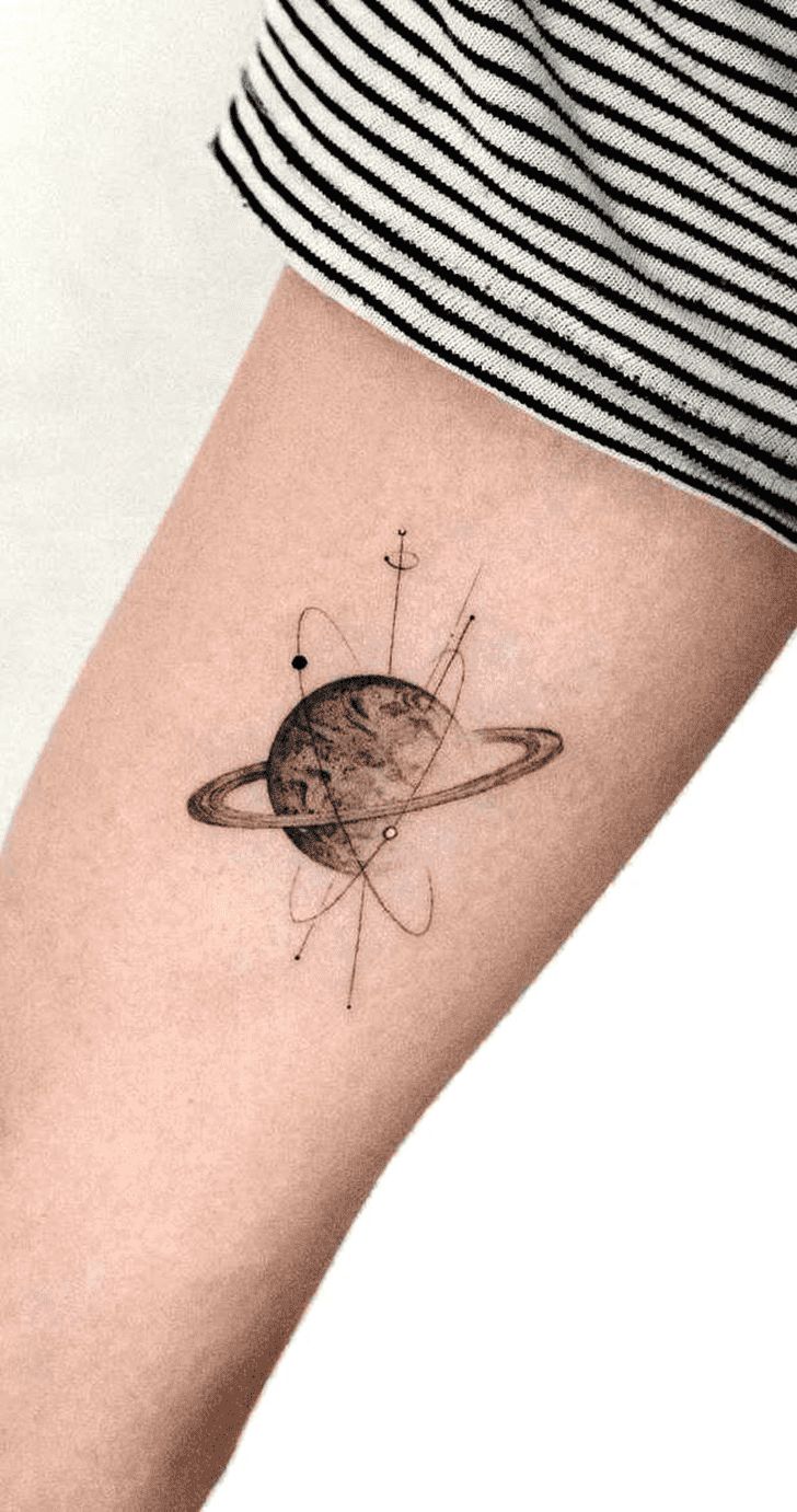 Planets Tattoo Design Ideas Images
