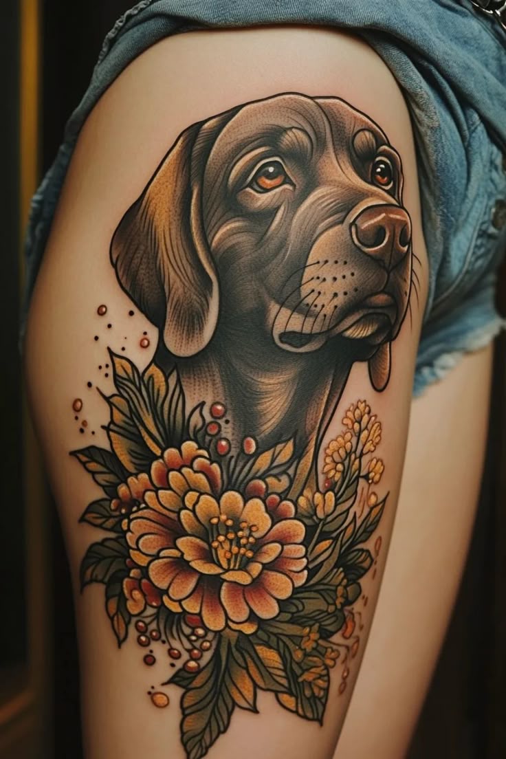 Stunning Labrador Retriever Tattoo Ideas for Dog Lovers!