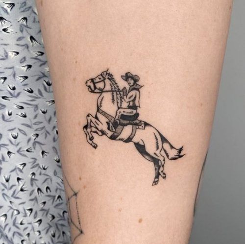 17 Simple Western Tattoo Ideas