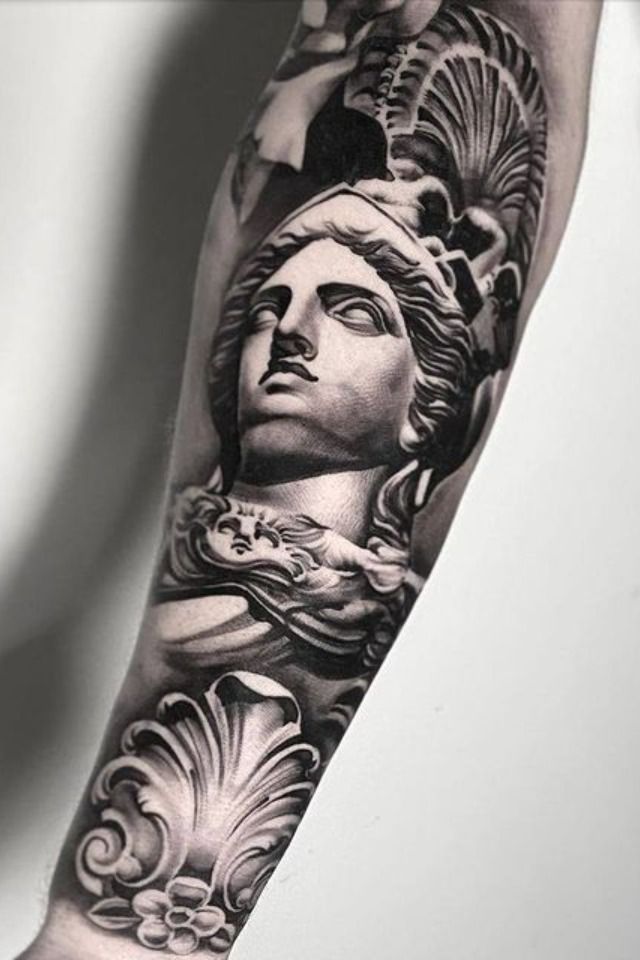 ATHENA TATTOOS: Meanings, Tattoo Ideas & Tattoo Designs
