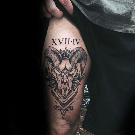 73 Awesome Aries Tattoos for Men