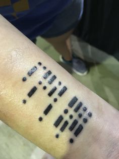 17 Morse code ideas | morse code, morse, morse code tattoo