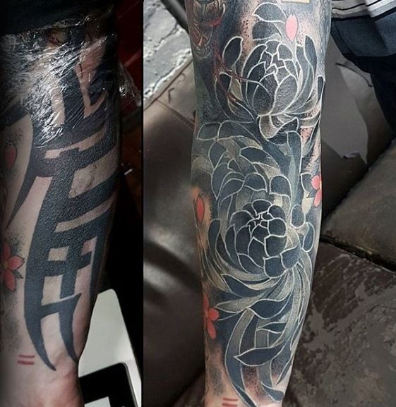 53 Tattoo Cover Up Sleeve Design Ideas for Men