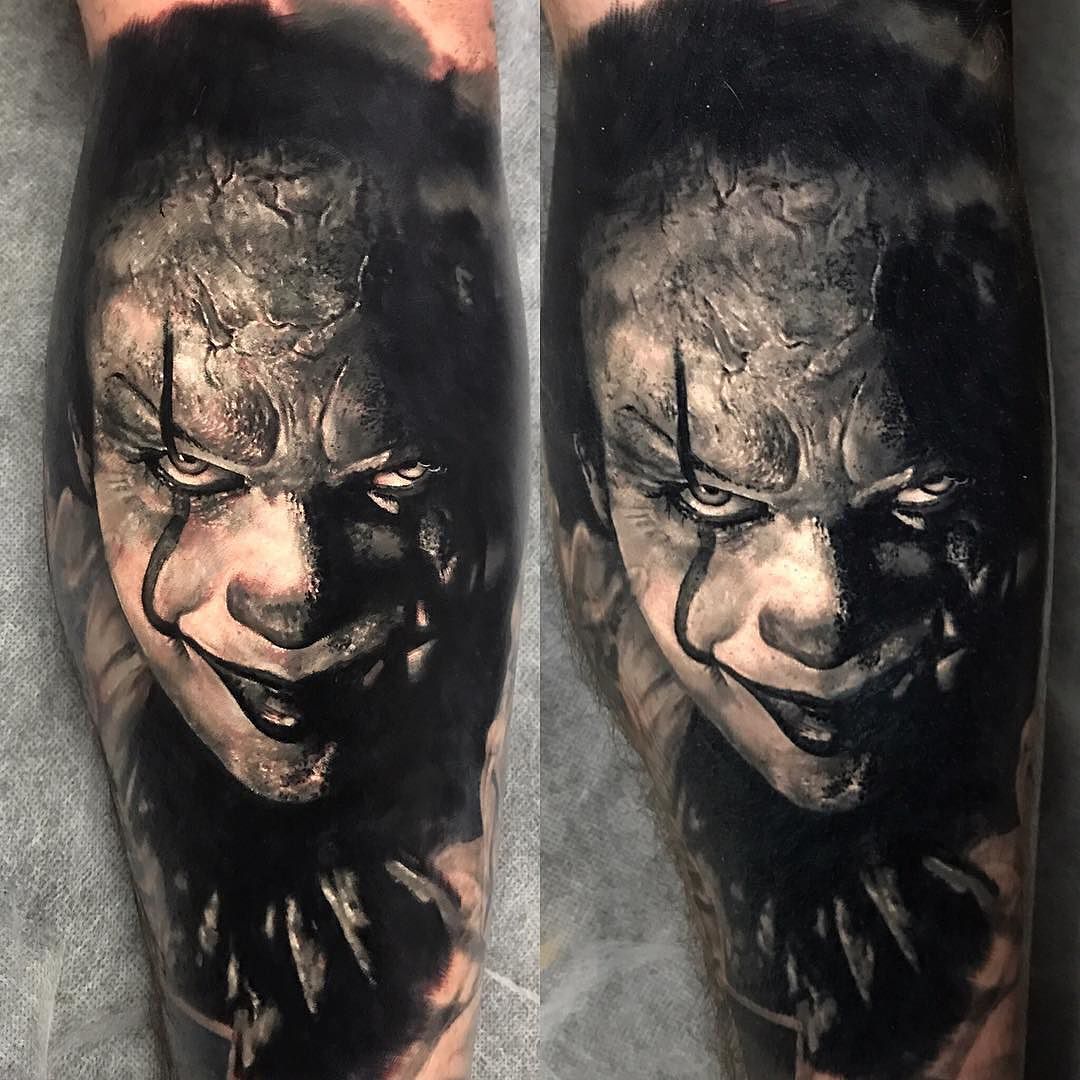 31 It ideas | horror tattoo, pennywise tattoo, clown tattoo
