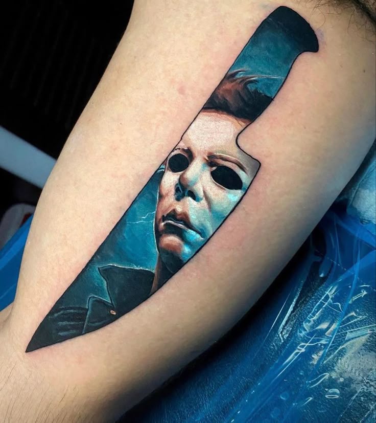 Pin by Alexis Night on Tattoo killer ideas | Michael myers tattoo, Movie  tattoos, Halloween tattoos