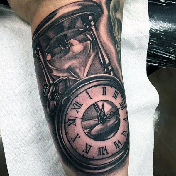59 Unique Hourglass Tattoo Designs