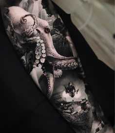 octopus tattoos, tattoos, octopus tattoo