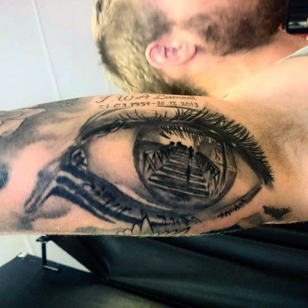 100 Cool Eye Tattoo Designs for Men