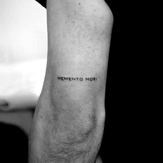 Cool tat Pt. 2 #Stoicism #MementoMori