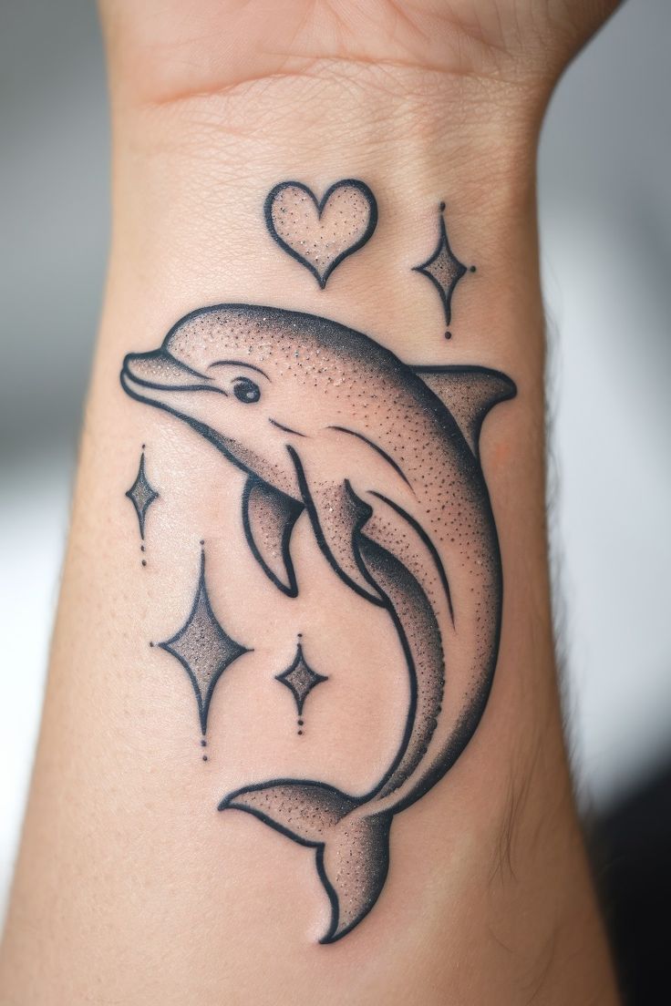28 Beautiful Dolphin Tattoo Ideas to Spark Your Next Design
