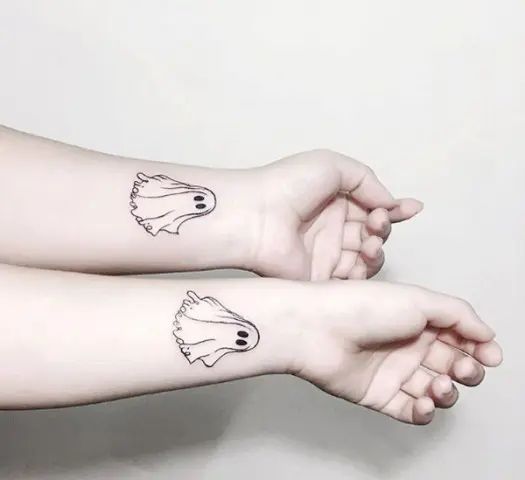 18 Amazing Ghost Tattoo Ideas - Styleoholic