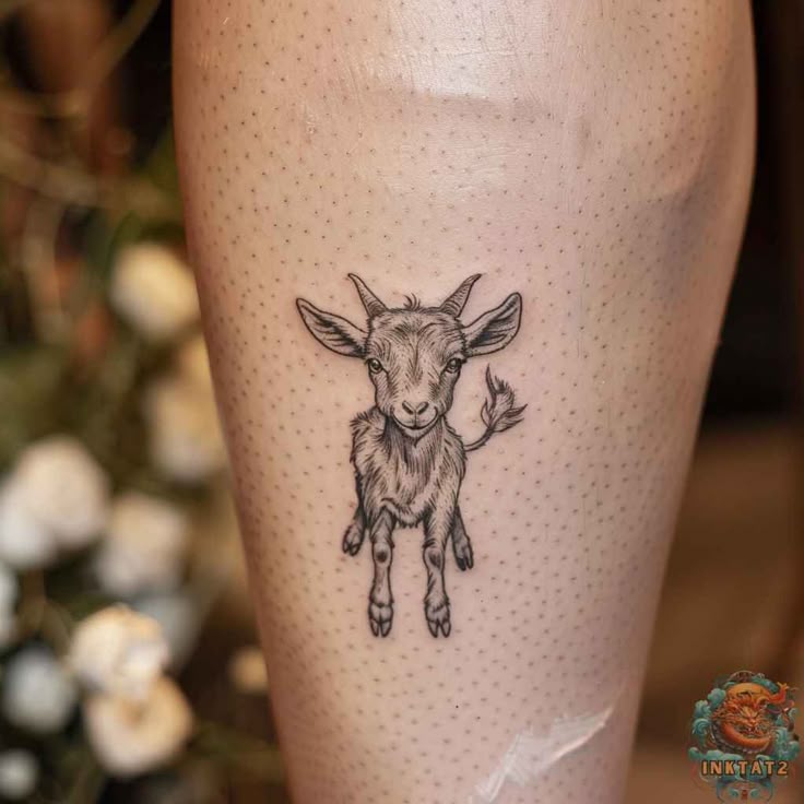 Unleashing the Adorable: The Charm of Goat Tattoos: 179 Designs