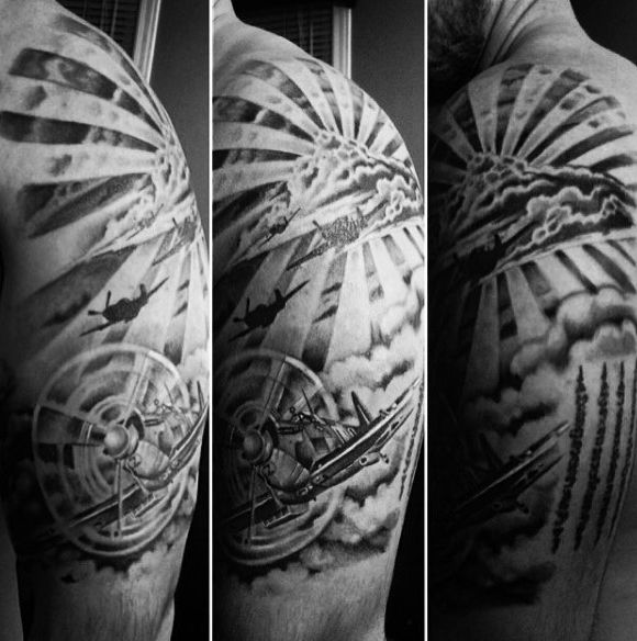 77 Insane Cloud Tattoos for Men