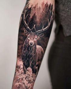 25 Hunting tattoos ideas in 2025 | hunting tattoos, forest tattoos, tattoos