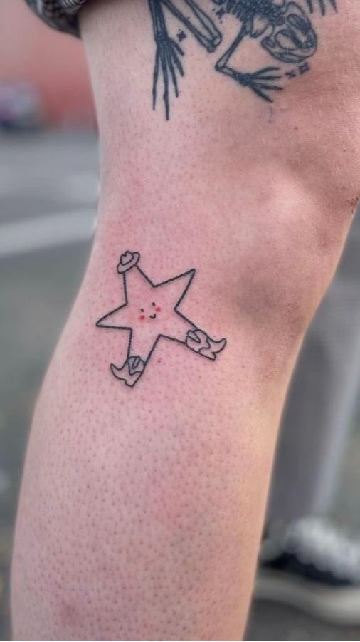 simple tattoo ideas. cowboy hat tattoo. cowboy boot tattoo. star tattoo.  angel wings. sunflower.