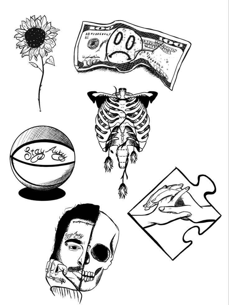 Post malone tattoo ideas