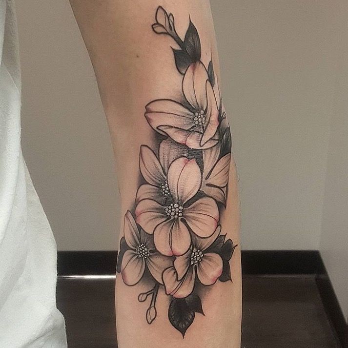 Pin by Savy Mae on Inkuiry | Dogwood flower tattoos, Dogwood tattoo, Flower  tattoos