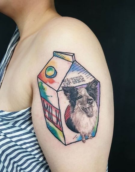 19 Best Border Collie Tattoo Ideas