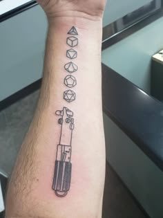 19 Tattoo ideas in 2025 | tattoos for guys, tattoos, lightsaber tattoo
