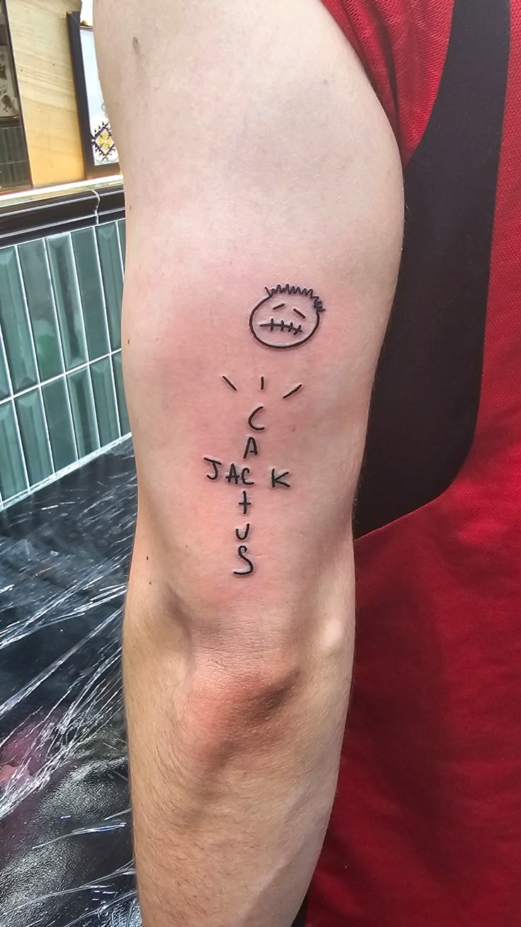 Travis Scott Tattoo