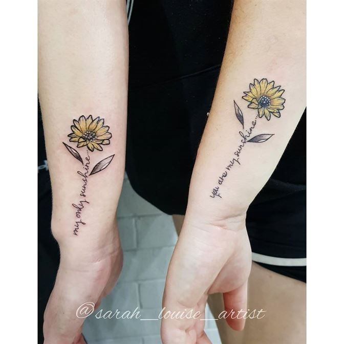 25 You Are My Sunshine Tattoo Design Ideas for Women