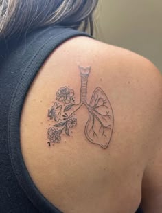 Lung Tattoo Ideas Just Breathe
