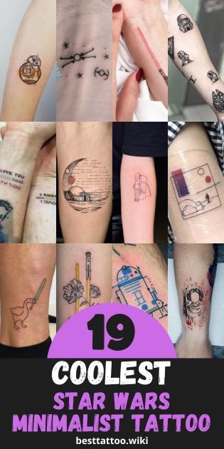 Mandalorian Mastery: 19 Minimalist Star Wars Tattoo Designs for 2024 to Honor the Bounty Hunter