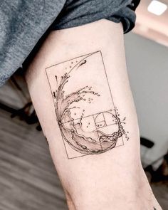 Discover 190 Tattoos and Perspective Tattoos Ideas | geometric tattoo design, hand tattoos for guys, modern tattoos and more