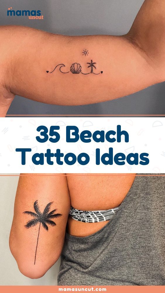 35 Beach Tattoo Ideas