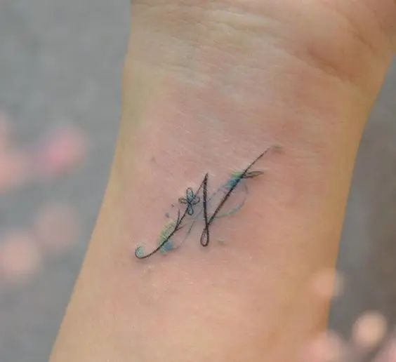 18 Extraordinary N Letter Tattoo Designs In 2023!