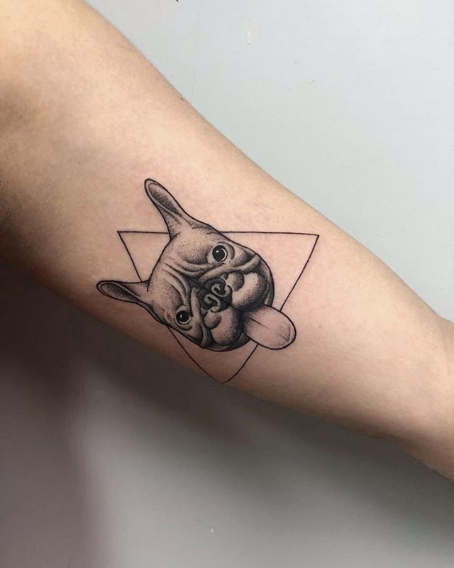 The 15 Most Fabulous French Bulldog Tattoo Ideas