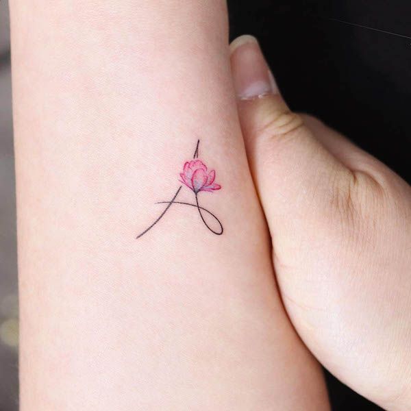 46 Unique Initial Tattoos For Men and Women - Our Mindful Life